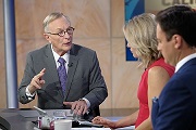 Fox News Good Day LA on 3/14/2018 with Anchormen Maria Sansone and Logan Byrnes     